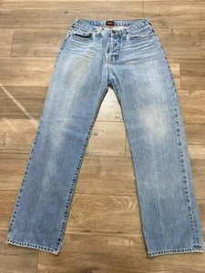 Jeans Von Dutch Para Hombres 34 x 32 Azul Pierna Recta De Colección Hecho en EE. UU. Denim Ojo Volador - Imagen 1 de 13