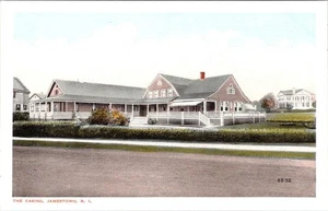 Jamestown, RI Rhode Island DAS CASINO Newport County ca 1920er Postkarte - Bild 1 von 2