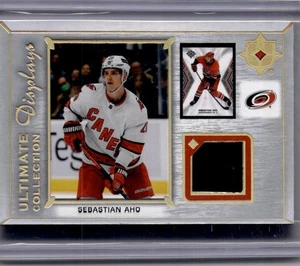 Sebastian Aho Ultimate Collections Displays 2021-22 Upper Deck Ultimate - Picture 1 of 2