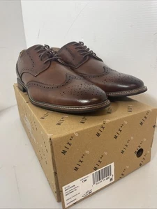 Size 13m Brown Mix No. 6 Wingtip Dress Shoes - Picture 1 of 16