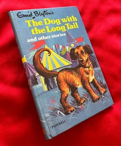 ENID BLYTON THE DOG WITH THE LONG TAIL 1ST FIRST EDITION 1975 COLLECTABLE BOOK - Picture 1 of 5