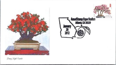 FDC 2012 SC #4623 Daisy Light Cachet - Atlanta GA - Single - J21558 - Image 1 of 2