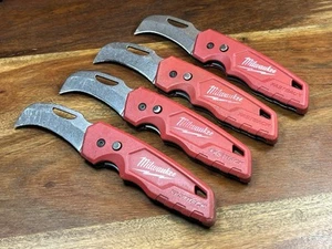 Milwaukee 48-22-1525 Taschenmesser Fastback 7" Press & Flip klappbar rot (4 Stück - Bild 1 von 5