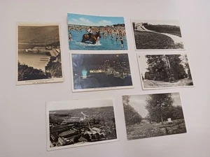 7 Nederland Netherlands Postcards 1950s Beach Parade Scenic - Picture 1 of 8