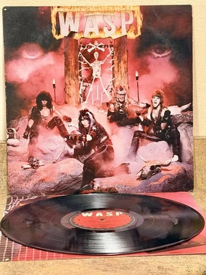 WASP W.A.S.P. - Self Tiled S/T - LP Vinyl Capitol Records Original 1984 Pressing Foto 1 de 4