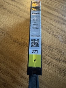 Canon Pixma 271 Drucker Tintenpatrone Gelb 0392C004 CLI-271 Y Gelb - Versiegelt - Bild 1 von 4