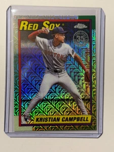 Kristian Campbell 2025 Topps Actualización Paquete Plata Mojo Novato Boston Red Sox - Imagen 1 de 2