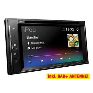 PIONEER 2-DIN AVH-A240DAB Auto Radioset für VW Polo 4 9N/9N3 & Passat B5 B/BG - Bild 1 von 5