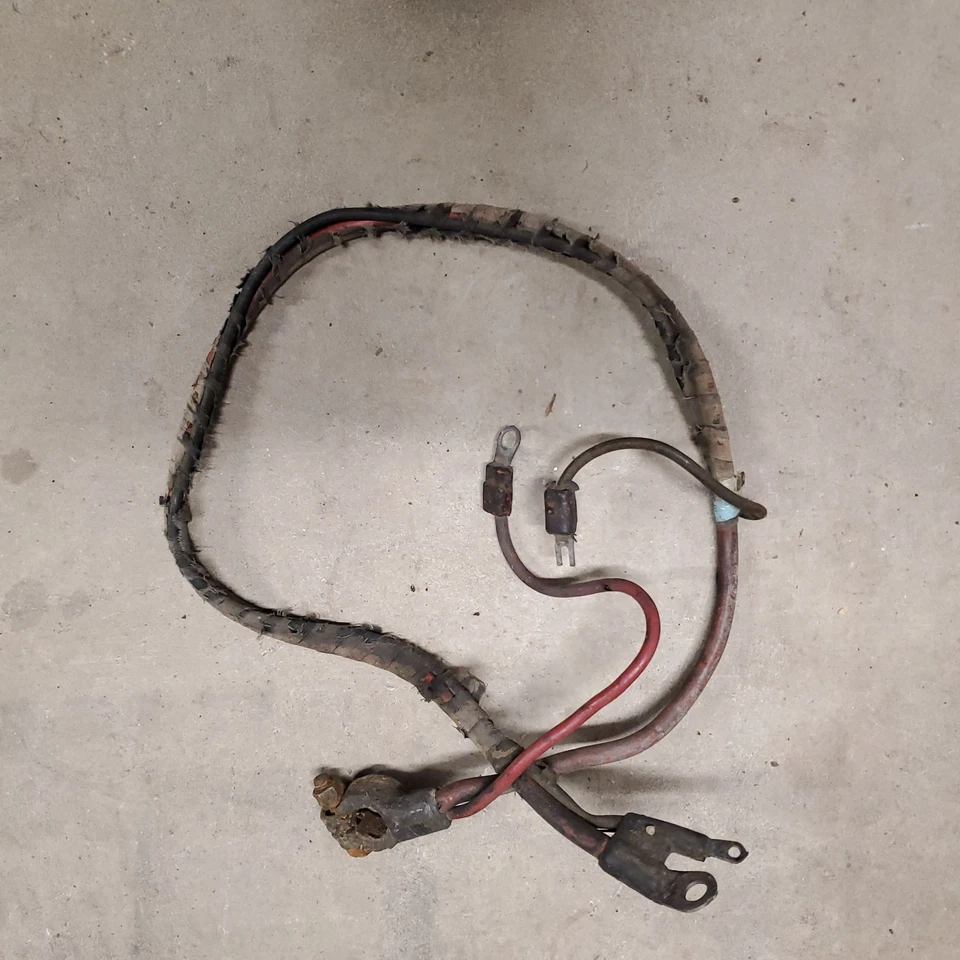1971-74 Dodge/Plymouth B-Body 383-440 Original Positive Battery Cable "NOT Cut" - Image 1 of 4