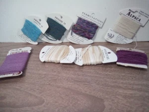 8 Thread Lot Cross stitch needlepoint Alpaca Permutations Overture Twedie & - Picture 1 of 1