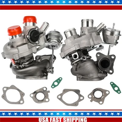 Left + Right Turbo Turbocharger Set For 2011-2012 Ford F-150 F150 EcoBoost 3.5L Foto 1 de 4