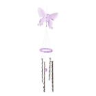 Handmade Butterfly Wind Chimes With Metal Tubes For Outdoor Garden Decor