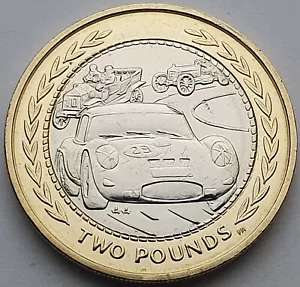 Moneda de 2 £ vintage Isla de Man 1998 - circulada - Imagen 1 de 2
