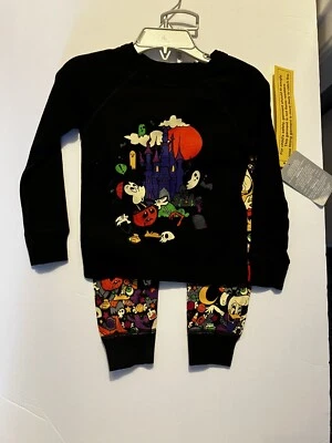 Disney Parks Mickey Mouse & Friends Halloween Pajama Set Childs size 2 NWT - Image 1 of 3