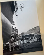 Lot 90+ Photos 1960s SSK S157 Shipbuilding Japanese Sasebo Heavy Industries Co