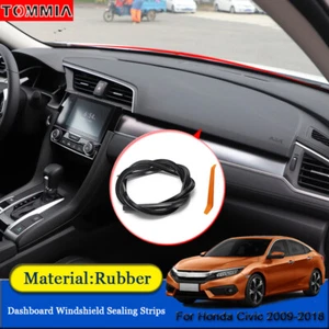 Dust Proof Anti-Noise Car Dashboard Windshield Sealing Strips For Honda Civic - Picture 1 of 9