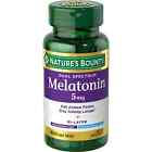 NATURE'S BOUNTY Melatonin Sleep Aid Bi-Layer Tablets - 5mg - EX. 10/24 - 60 Ct.