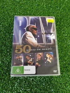 RAY CHARLES 50 YEARS IN MUSIC-DVD-R ALL-LIKE NEW - Picture 1 of 3