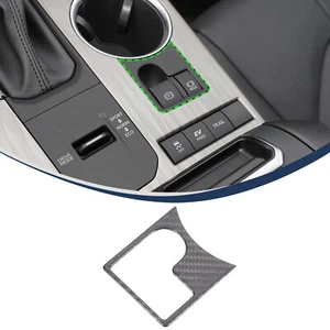 Interruptor de sujeción de control central de carbono seco para automóvil moldura de marco para Toyota Highlander 2024+ - Imagen 1 de 5