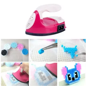 Mini Electric Iron Portable Travel Crafting Craft Clothes Sewing Supplies DIY~ - Picture 1 of 14