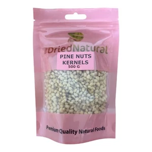 Kiefernkerne Kerne ganz roh gebleicht natürlich beste Qualität 500g - The Dried Natura - Bild 1 von 2