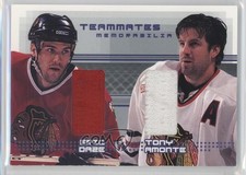 2000-01 ITG Be A Player Memorabilia Rookie & Traded Update Tony Amonte Eric Daze