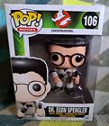 Dr Egon Spengler Pop 106 - Ghostbusters Funko Pop! Vinyl 2014 Vaulted+Protector