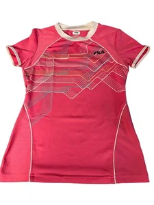 Fila Sport Girls Shirt Size Medium(10-12) Athletic Short Sleeve - Picture 1 of 7