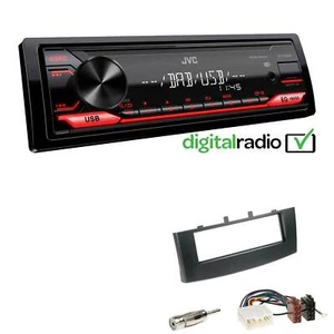 JVC 1-DIN Digital Media Autoradio DAB+ USB AUX für Mitsubishi Colt VI 2008-2012 - Bild 1 von 5