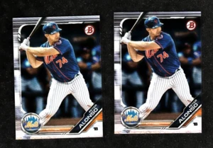 (2) PETE ALONSO 2019 Bowman Prospect Lot #BP-127 New York Mets - Picture 1 of 2