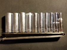 Craftsman 3/8in Metric 6pt Deep Socket Set USA Made