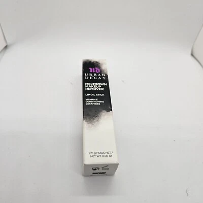 NIB Hd Urban Decay  Melt Down Make up Remover Lip oil Stick - Image 1 of 4