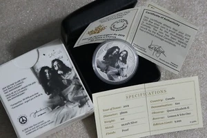 🧭 🇨🇦 CANADA 20 DOLLARS 2019 JOHN LENNON SCARCE BOX + COA B73 #79 - Picture 1 of 12