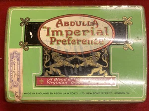 10082 - Confezione in metallo per sigarette " Abdulla - Imperial Preference" - Foto 1 di 5