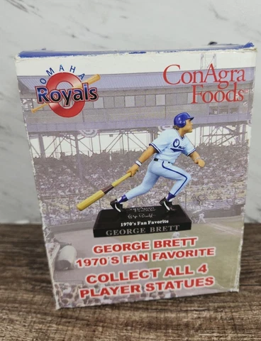 ☆~George Brett KC Royals/ Omaha Royals ConAgra Limited Edition Baseball Statue~☆ Cover