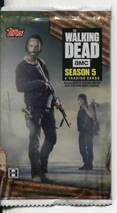 The Walking Dead Season 5 Factory Sealed Hobby Pack - Picture 1 of 1