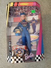 50th anniversary nascar barbie collector edition worth