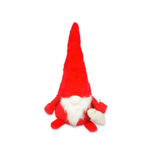 20" Red Holiday Plush Doll Christmas Gnome Soft Indoor Outdoor Decoration - Picture 1 of 1