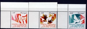 PORTUGAL 1975 Primer Aniversario de la Revolución Set SG 1564 a SG 1566 Estampillada sin montar o nunca montada - Imagen 1 de 2