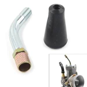 Carburetor Screw Guide Elbow Tube for Dellorto PHBG ZSK Carb C Model Motor - Picture 1 of 9