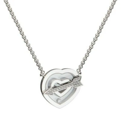 Chopard Happy Diamanten Herz Weiss Gold Anhänger 81/6599 Neu Einzelhandel - Bild 1 von 4