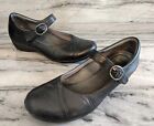 Dansko Fawna Womens Size 36 Black Milled Nappa Shoes Leathe Mary Jane Pre-owned 
