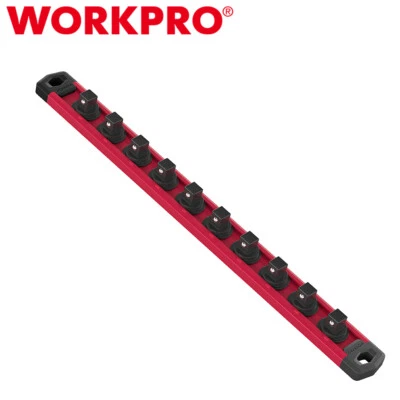 WORKPRO Magnetic Socket Organizer 1/2 Drive Socket Rail Heavy Duty Socket Holder - Image 1 of 4