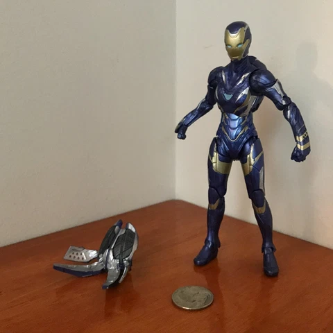 Marvel Legends 6 INCH Loose Figure MCU RESCUE PEPPER POTTS BLUE IRON MAN GIRL E4 Cover