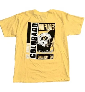 Colorado Buffaloes CU Football Boulder YXL NWT Shirt NCAA - Picture 1 of 5