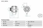 Generator alternator LiMa 4621 Bosch 0986046210