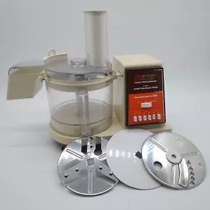Hamilton Beach Scovill Food Processor 721-1 w/ 4 discs Tested Working - Picture 1 of 19