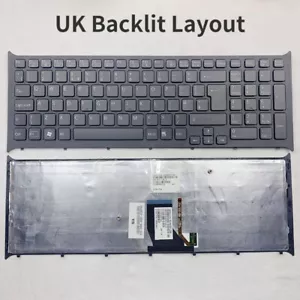 UK Backlit Keyboard For SONY VPC-CB17EC CB35EC CB36EC CB8EC CB8CB35 CB8EC CB36EC - Picture 1 of 2