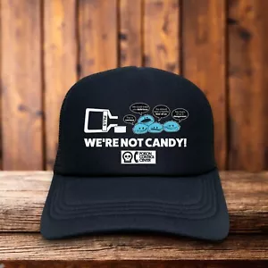 De colección Publicidad Antidrogas Unisex Camionero Sombrero Negro Snapback Control de Envenenamiento - Imagen 1 de 6