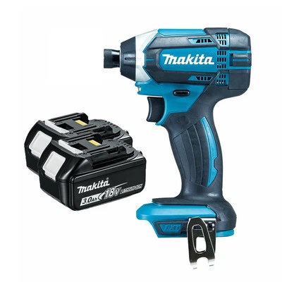 Makita Impact Driver Batteries DTD152Z 18V LXT   2 Batteries BL1830 3.0Ah   - Image 1 of 3